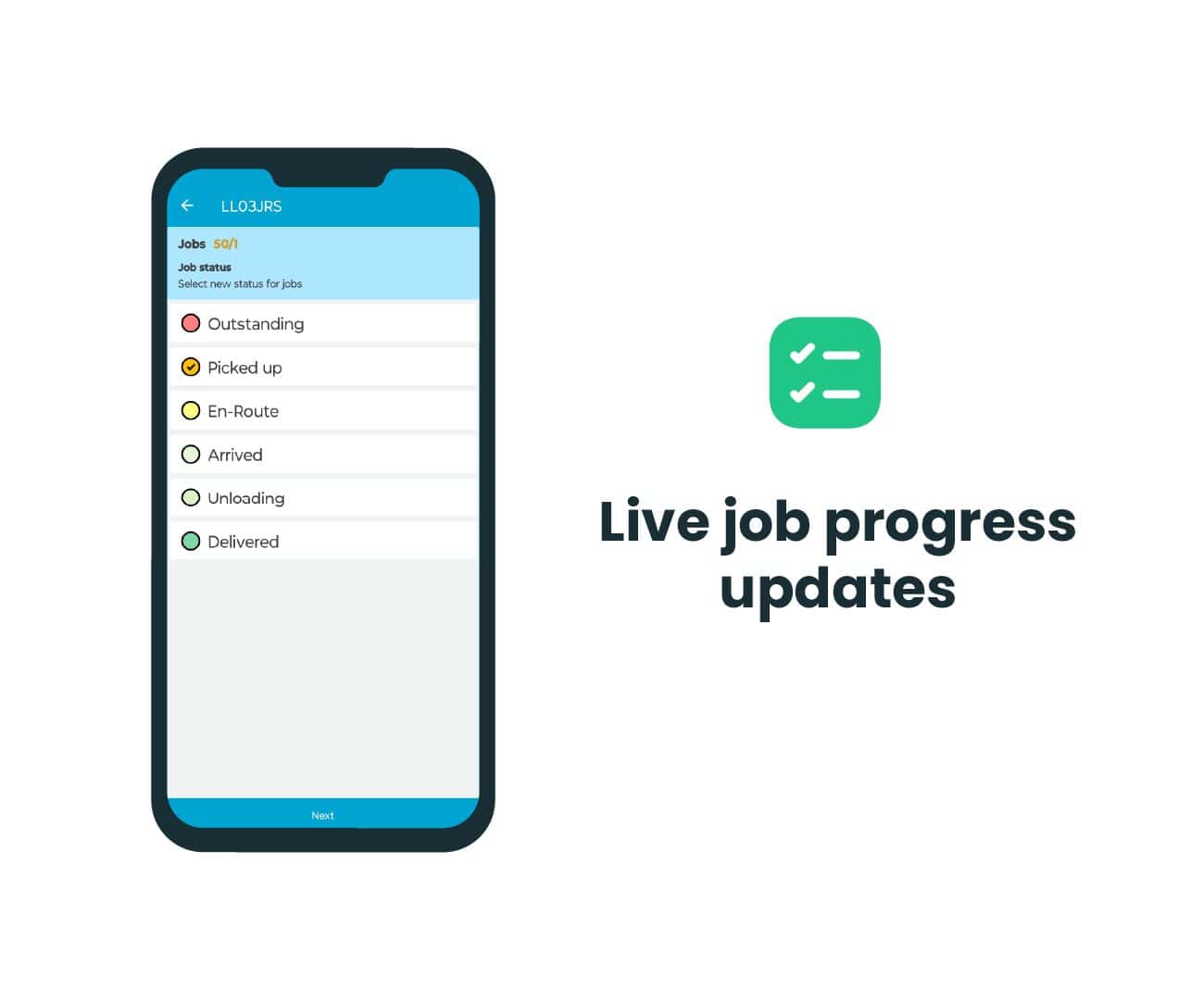 Mandata Manifest app is best delivery app for live progress updates